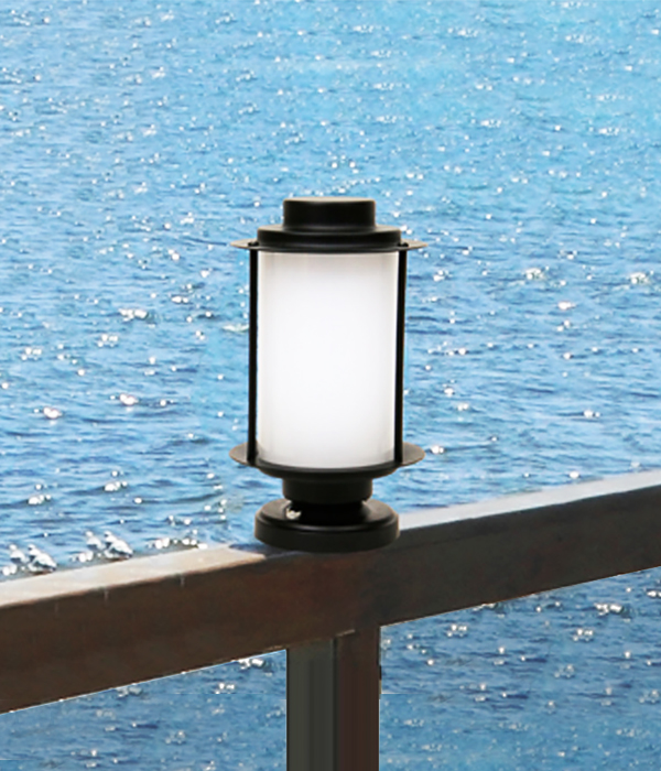 스킨 1등 문주등, 방수 문주등, 외부조명 (25센치 블랙)