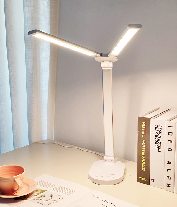 하퍼 학생스탠드 서재 독서등 (화이트, 블랙)
